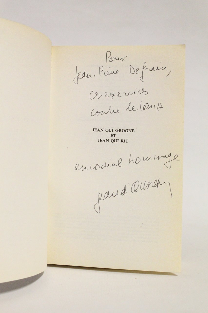 Jean qui grogne et Jean qui rit