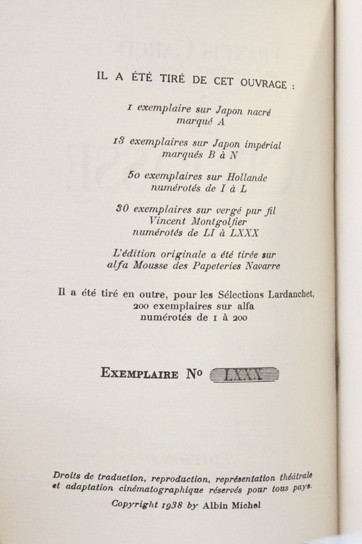 Job le prédestiné