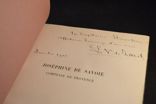 Joséphine de Savoie, comtesse de Provence 1753-1810 d'après des documents …