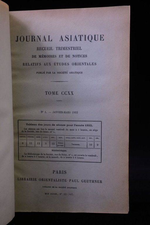 Journal asiatique