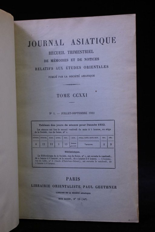 Journal asiatique