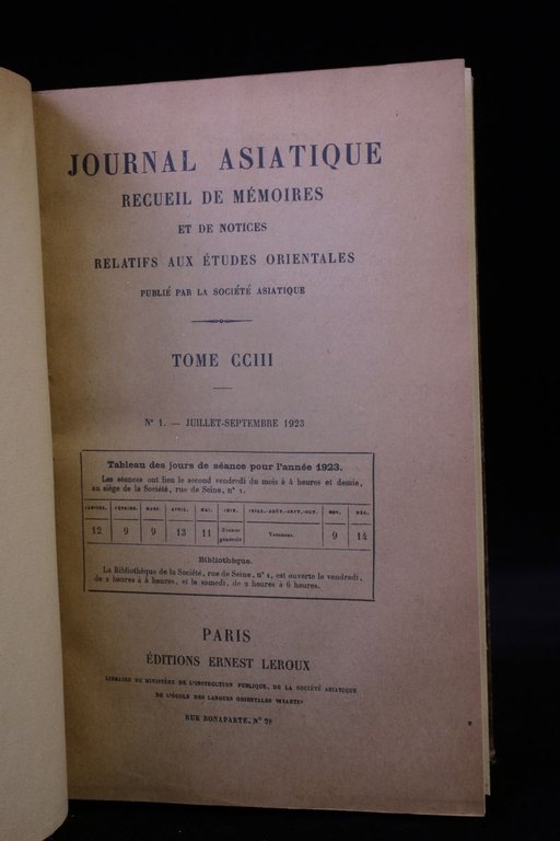 Journal asiatique