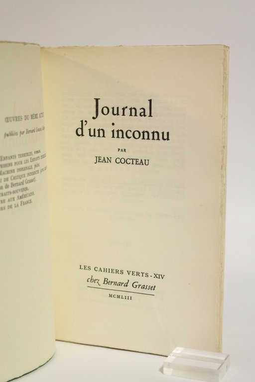 Journal d'un inconnu
