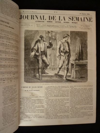 Journal de la semaine, du n°93 du 10 janvier 1861 …