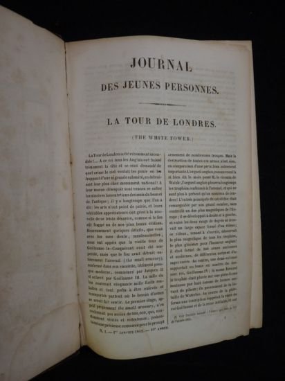 Journal des jeunes personnes. Tome X, année 1842 complète