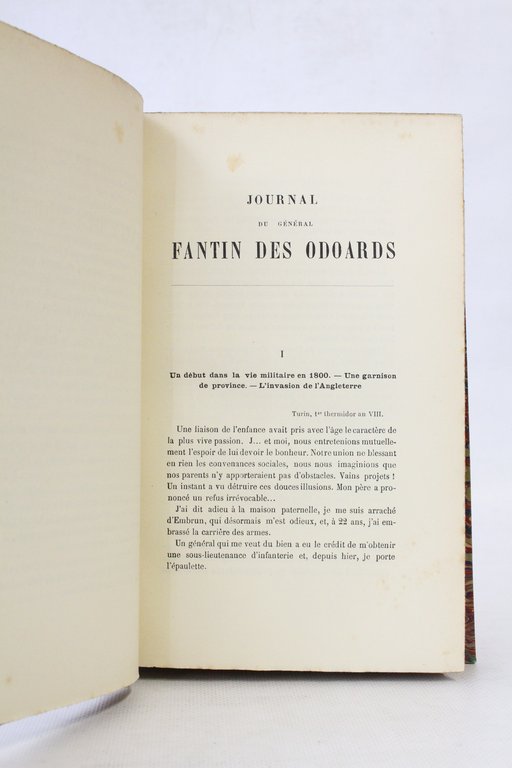 Journal du général Fantin Des Odoarts. - Etapes d'un officier …