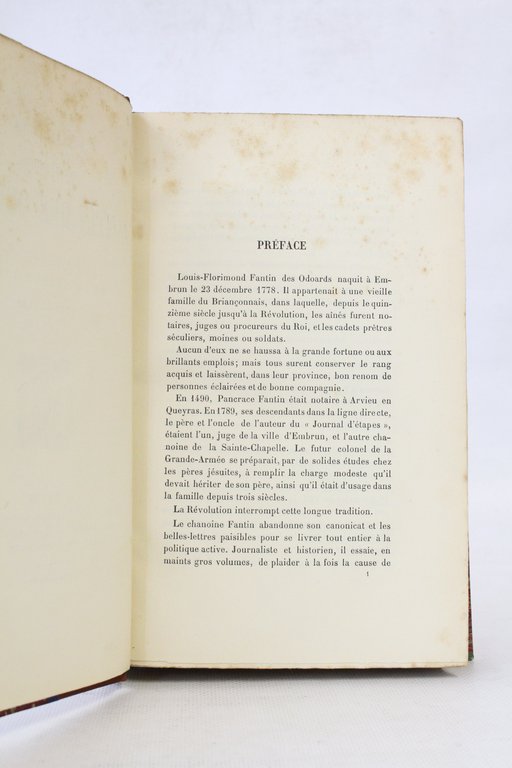 Journal du général Fantin Des Odoarts. - Etapes d'un officier …
