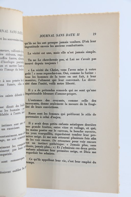 Journal sans Date I & II