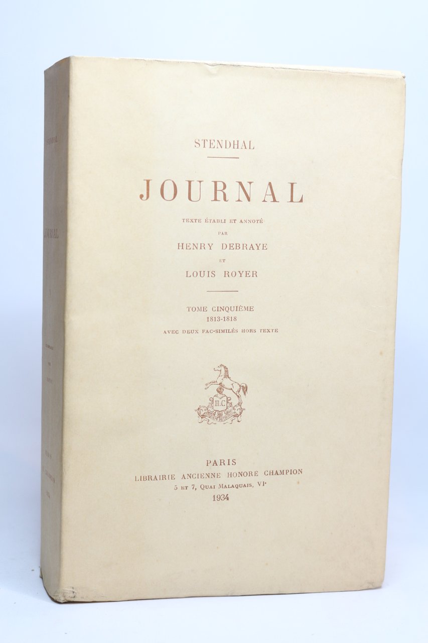 Journal (tome 5 seul)