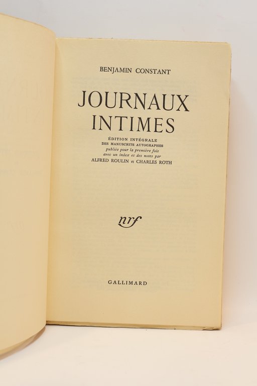 Journaux intimes