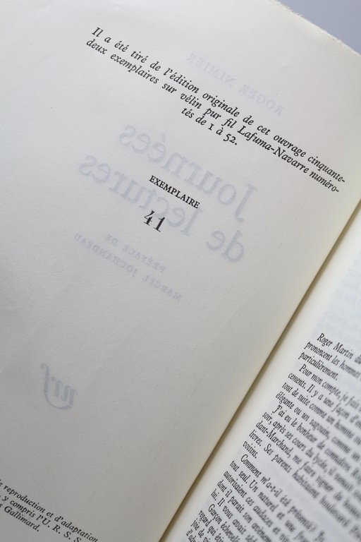 Journées de lecture II