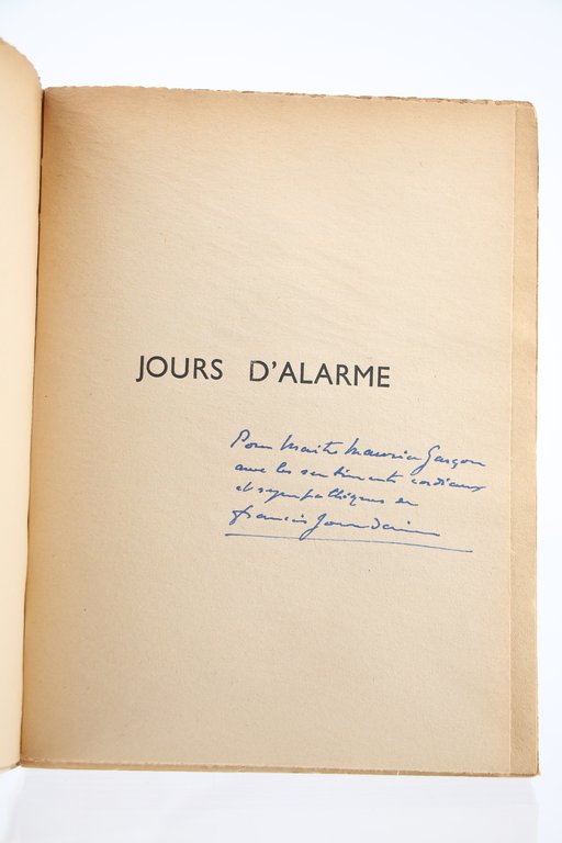 Jours d'Alarme