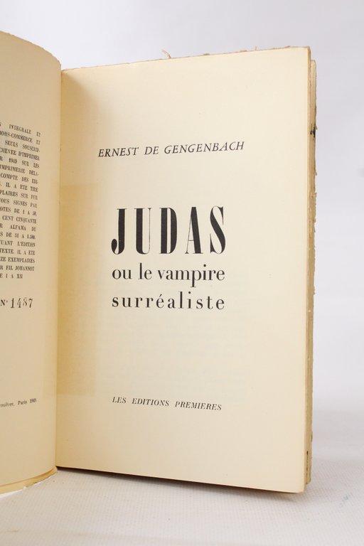 Judas ou le vampire surréaliste