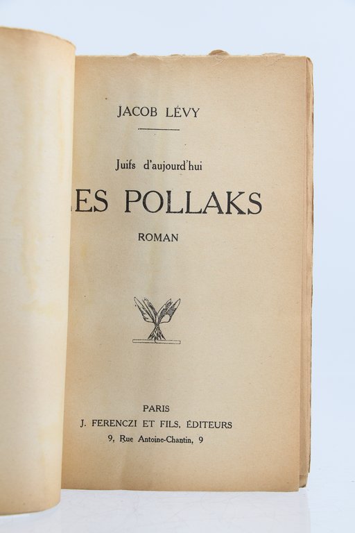 Juifs d'aujourd'hui : les pollaks