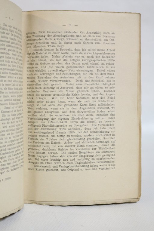 Karte der Umgegend von Constantinopel