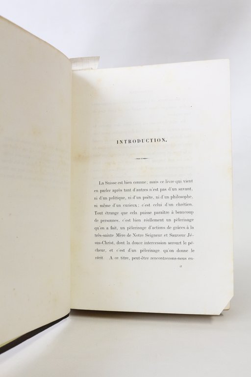 Keepsake chrétien 1840. Les pèlerinages de Suisse. Einsiedlen, Sachslen, Maria-Stein