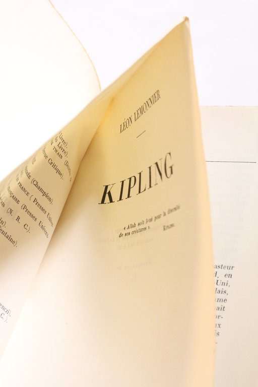 Kipling chantre de l'impérialisme anglais