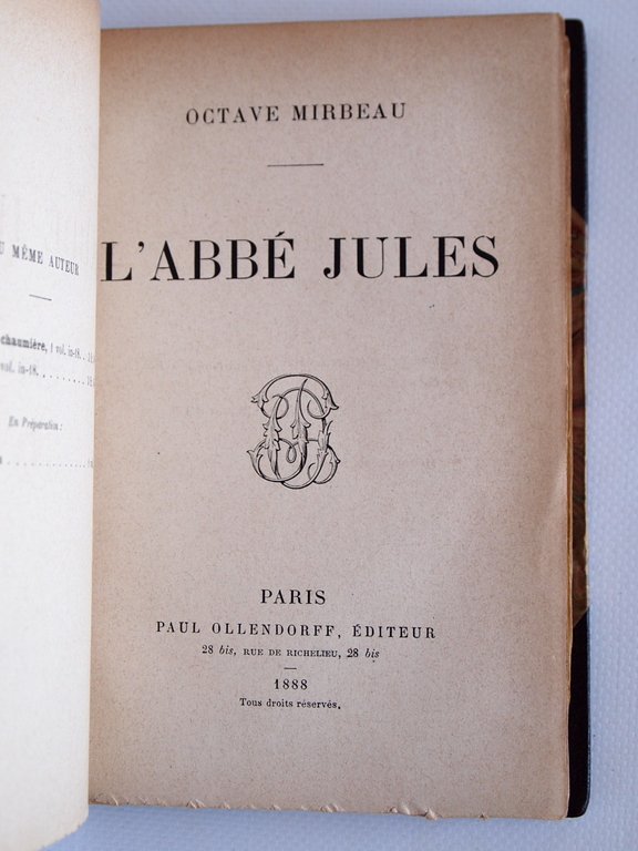 L'abbé Jules