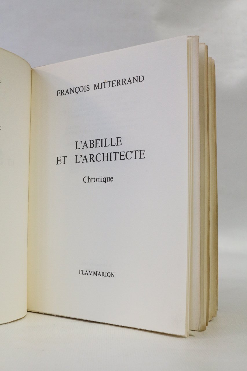 L'abeille et l'architecte