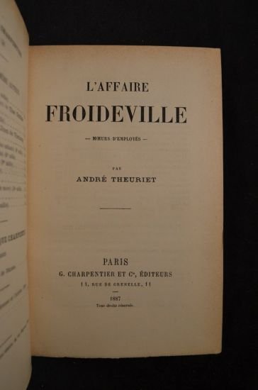 L'affaire Froideville