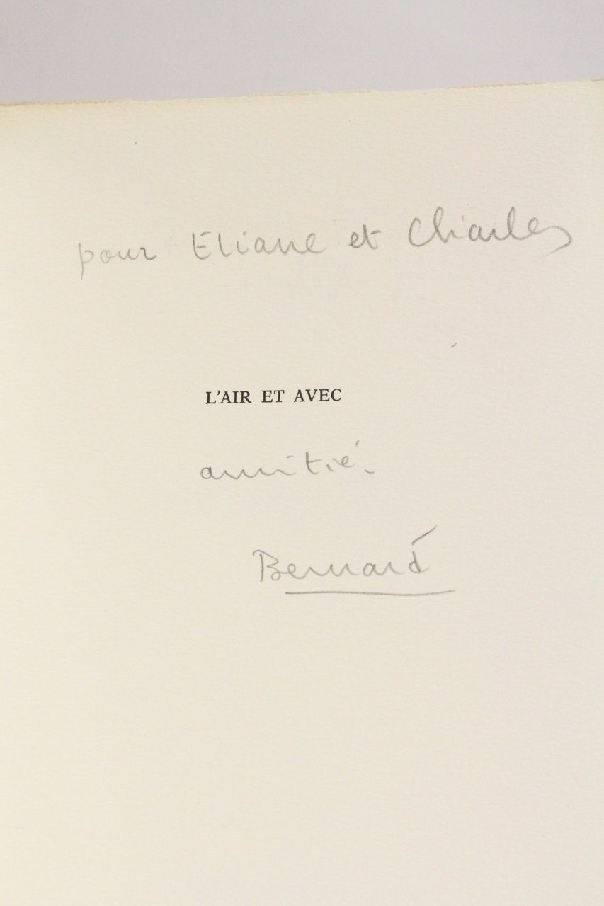 L'air et avec