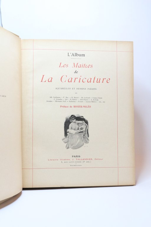 L'album. Les maîtres de la caricature