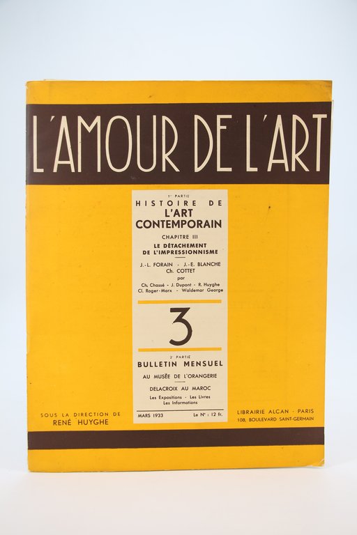 L'Amour de l'Art. - Quatorzième Année complète du N°1 au …