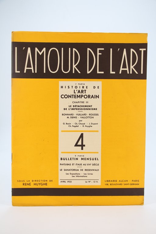 L'Amour de l'Art. - Quatorzième Année complète du N°1 au …