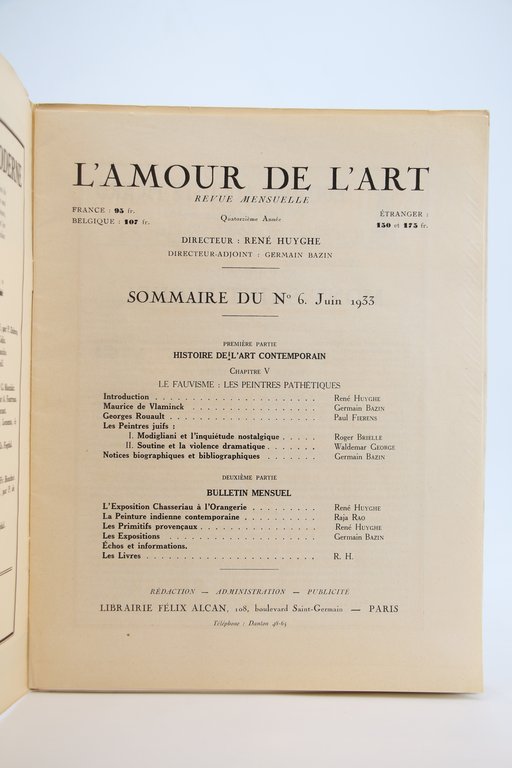 L'Amour de l'Art. - Quatorzième Année complète du N°1 au …