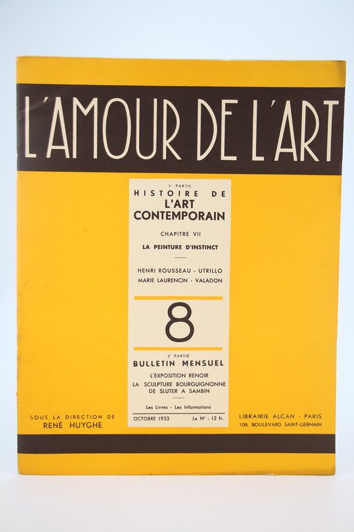 L'Amour de l'Art. - Quatorzième Année complète du N°1 au …