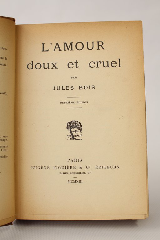 L'amour doux et cruel