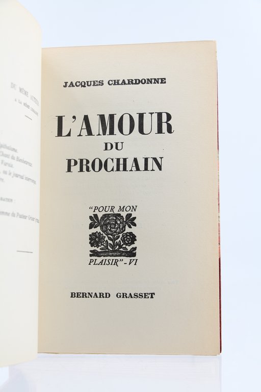 L'Amour du Prochain