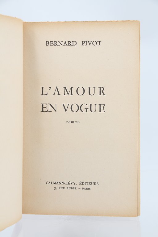 L'amour en vogue