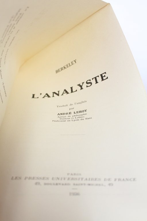 L'analyste