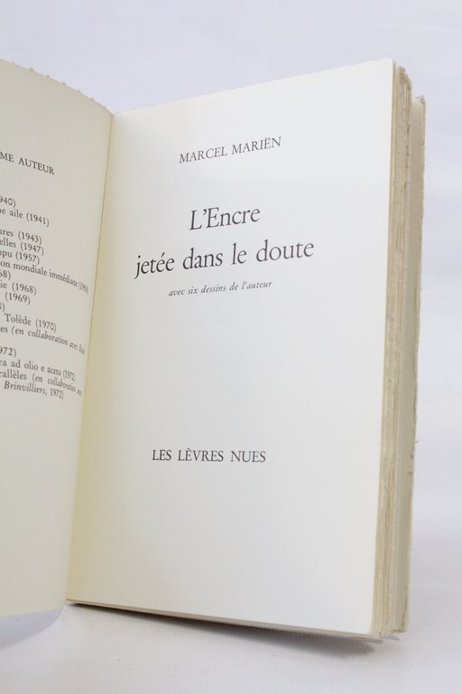 L'ancre jetée dans le doute