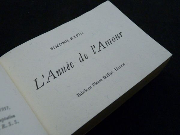 L'année de l'amour