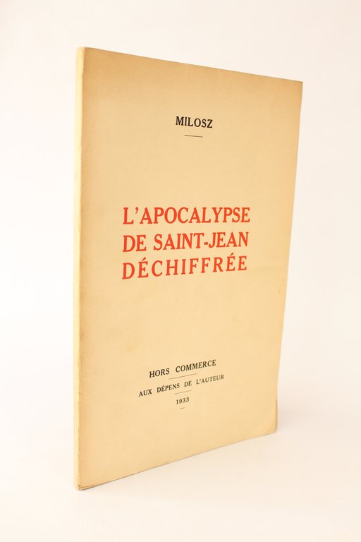L'Apocalypse de Saint-Jean déchiffrée