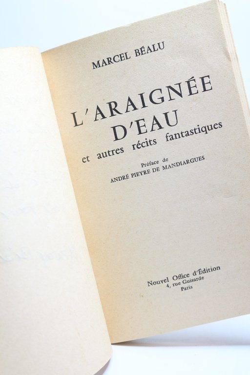 L'araignée d'eau