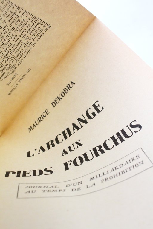 L'archange aux pieds fourchus