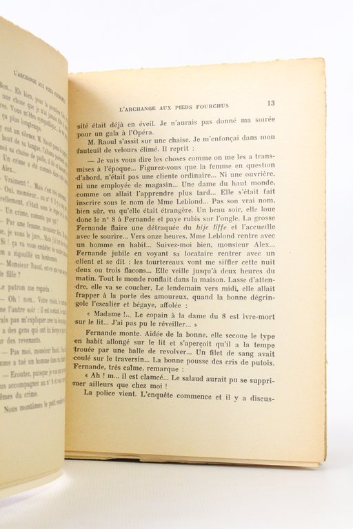 L'archange aux pieds fourchus