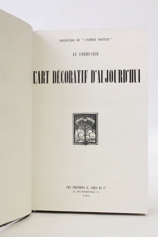 L'art décoratif d'aujourd'hui