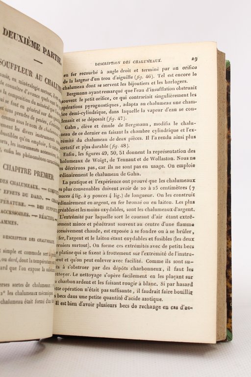 L'art du souffleur à la lampe et au chalumeau