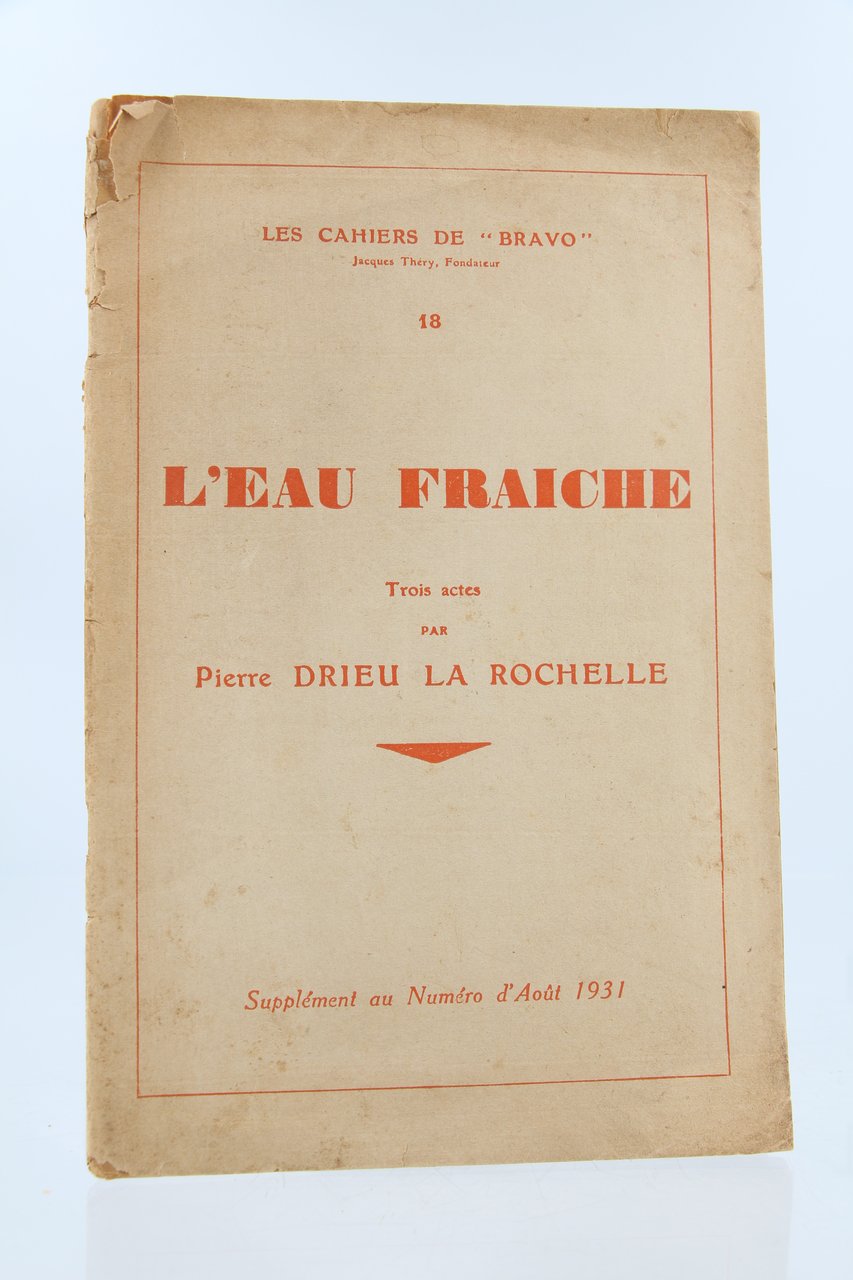 L'eau fraîche