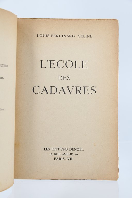 L'école des cadavres