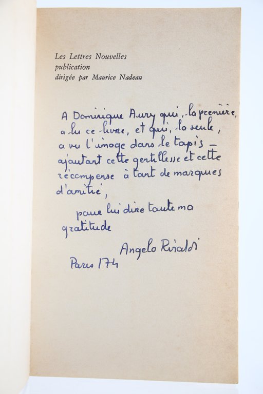 L'Education de l'Oubli
