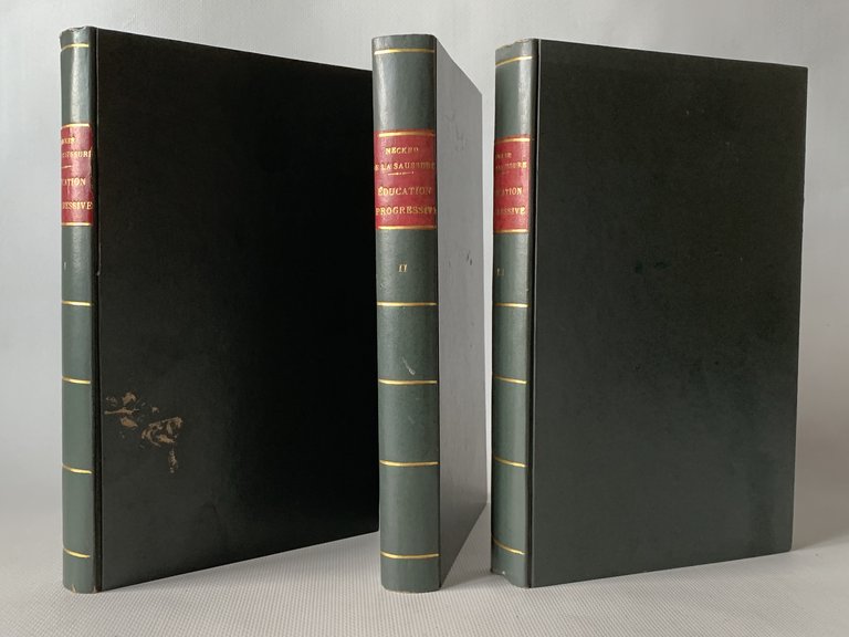 L'éducation progressive ou étude du cours de la vie