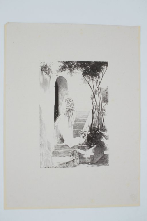 L'enfant - Lithographie originale sur Chine - L'Estampe Moderne