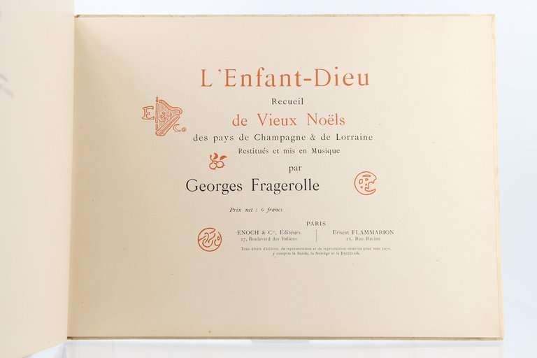 L'enfant-Dieu, recueil de vieux Noëls des Pays de Champagne et …