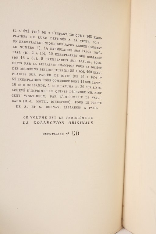 L'enfant truqué