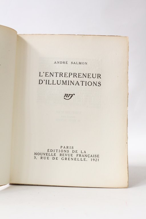 L'entrepreneur d'illuminations